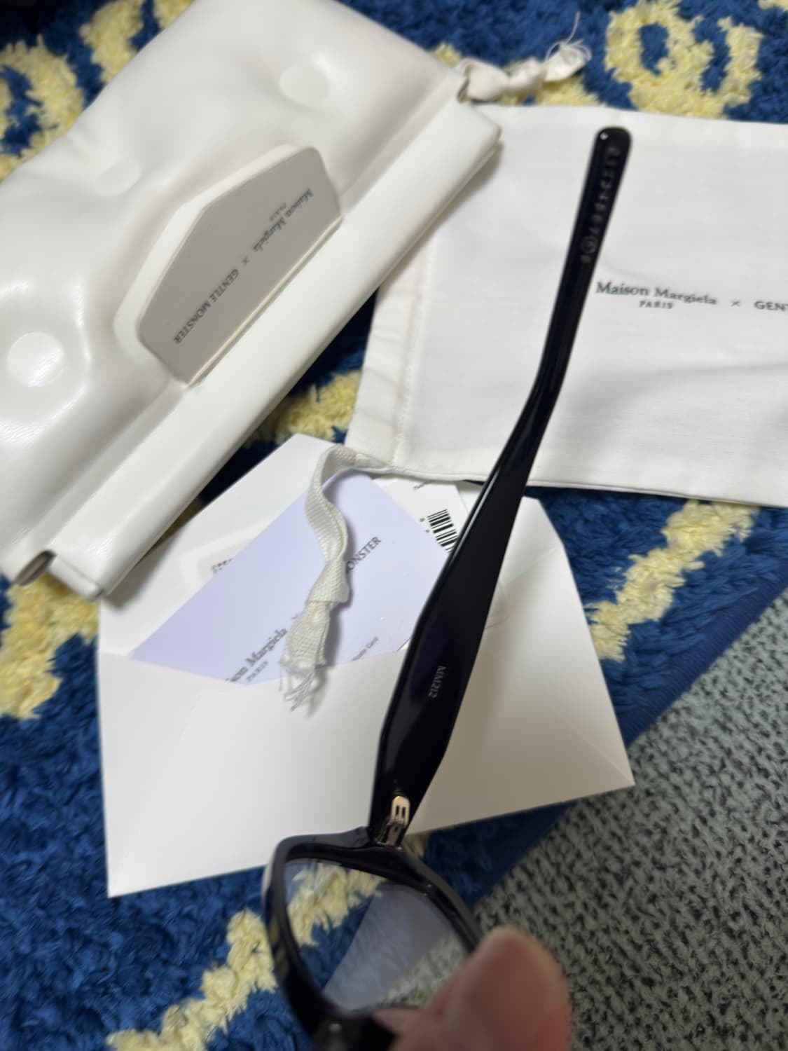 젠틀몬스터 메종마르지엘라 MM212 블랙 클리어 상품이미지6