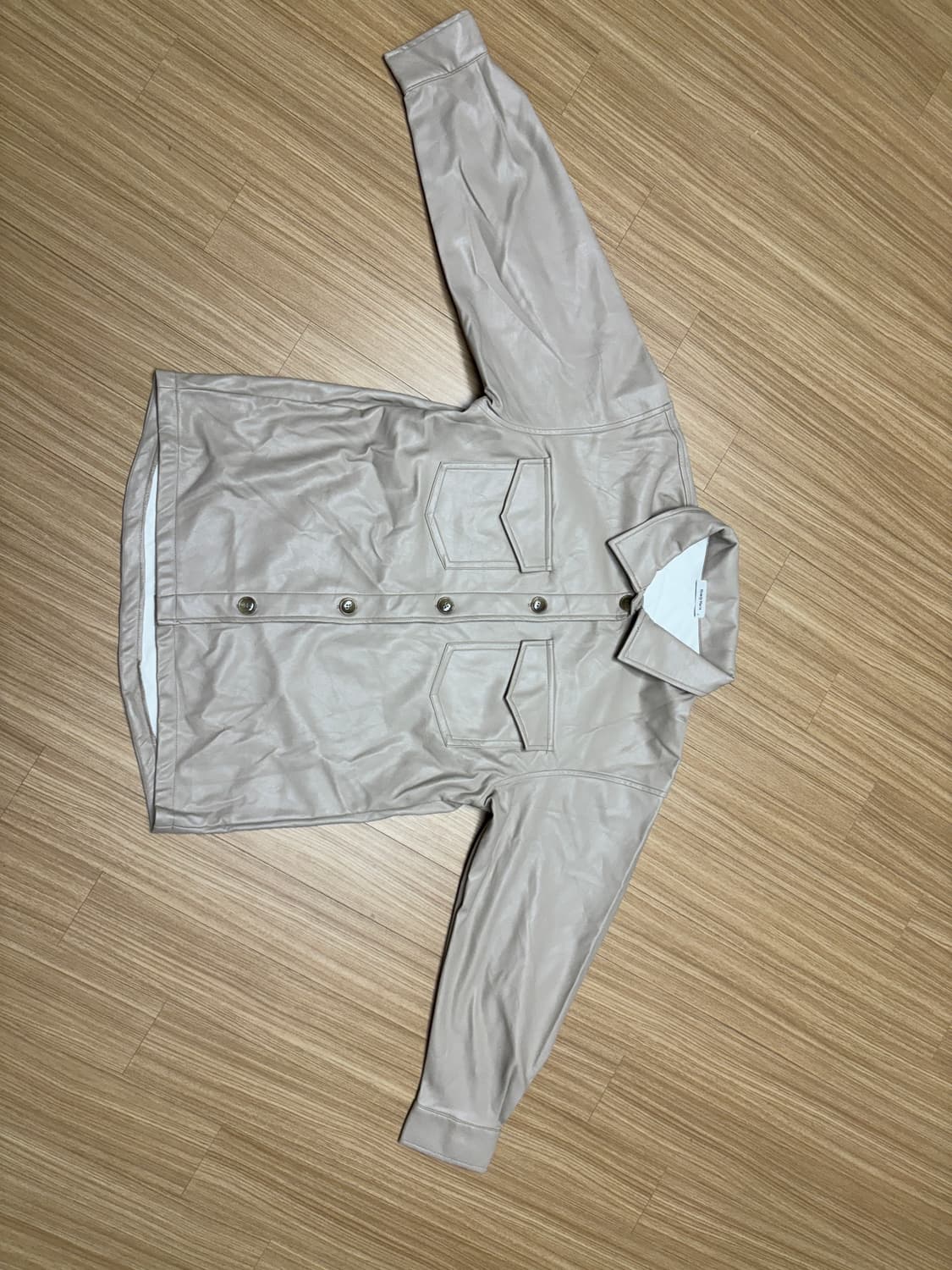 Howdy marie 레자 셔츠 자켓 상품이미지3