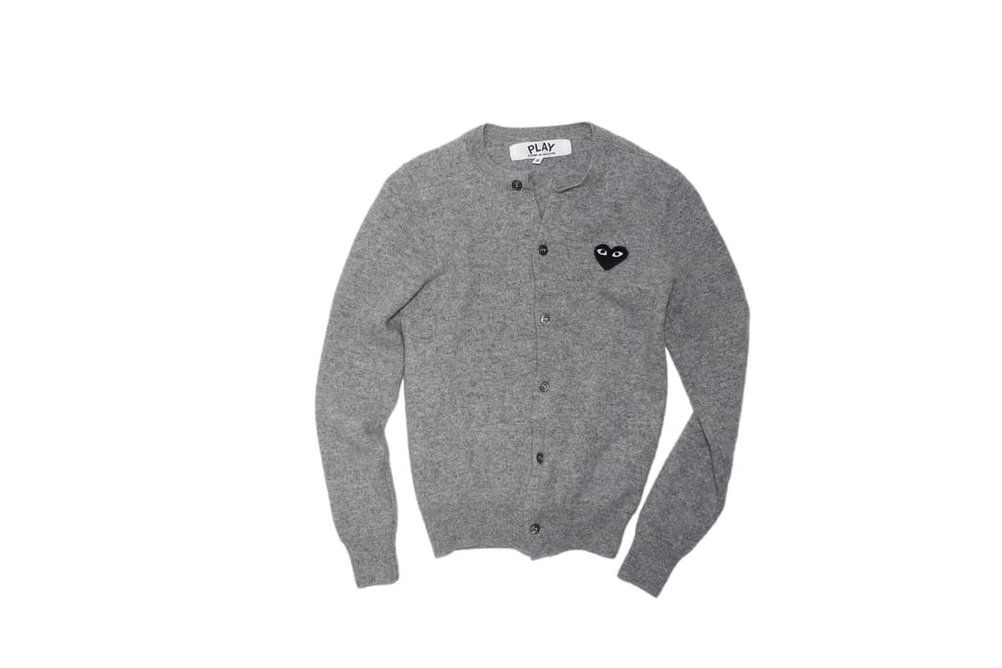 꼼데가르송 블랙하트 가디건 상품이미지1