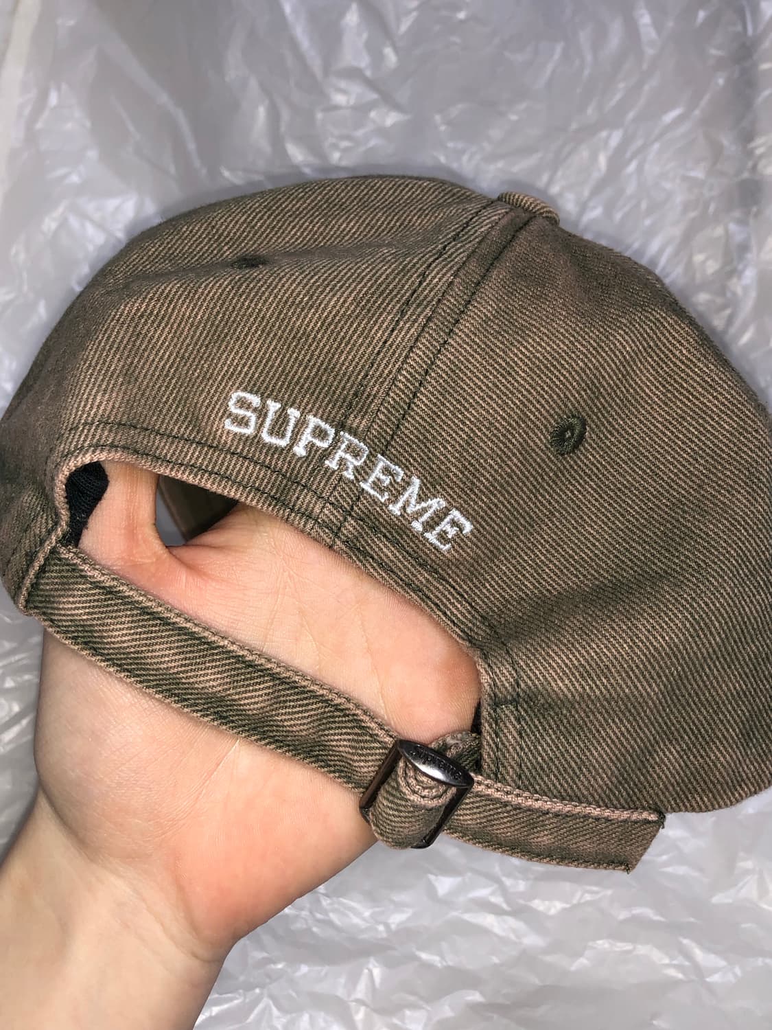 Supreme Washed Twill 6-panel 상품이미지2