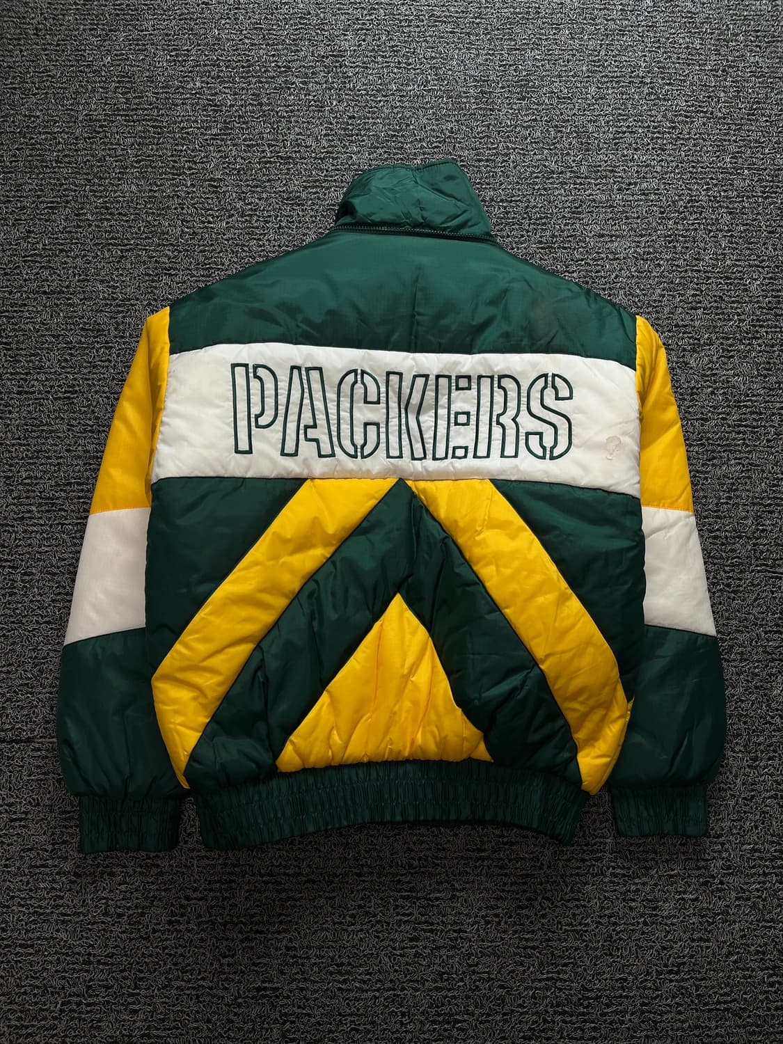 90s 프로플레이어 NFL 그렌베이 패커스 바시티 자켓 315 상품이미지2
