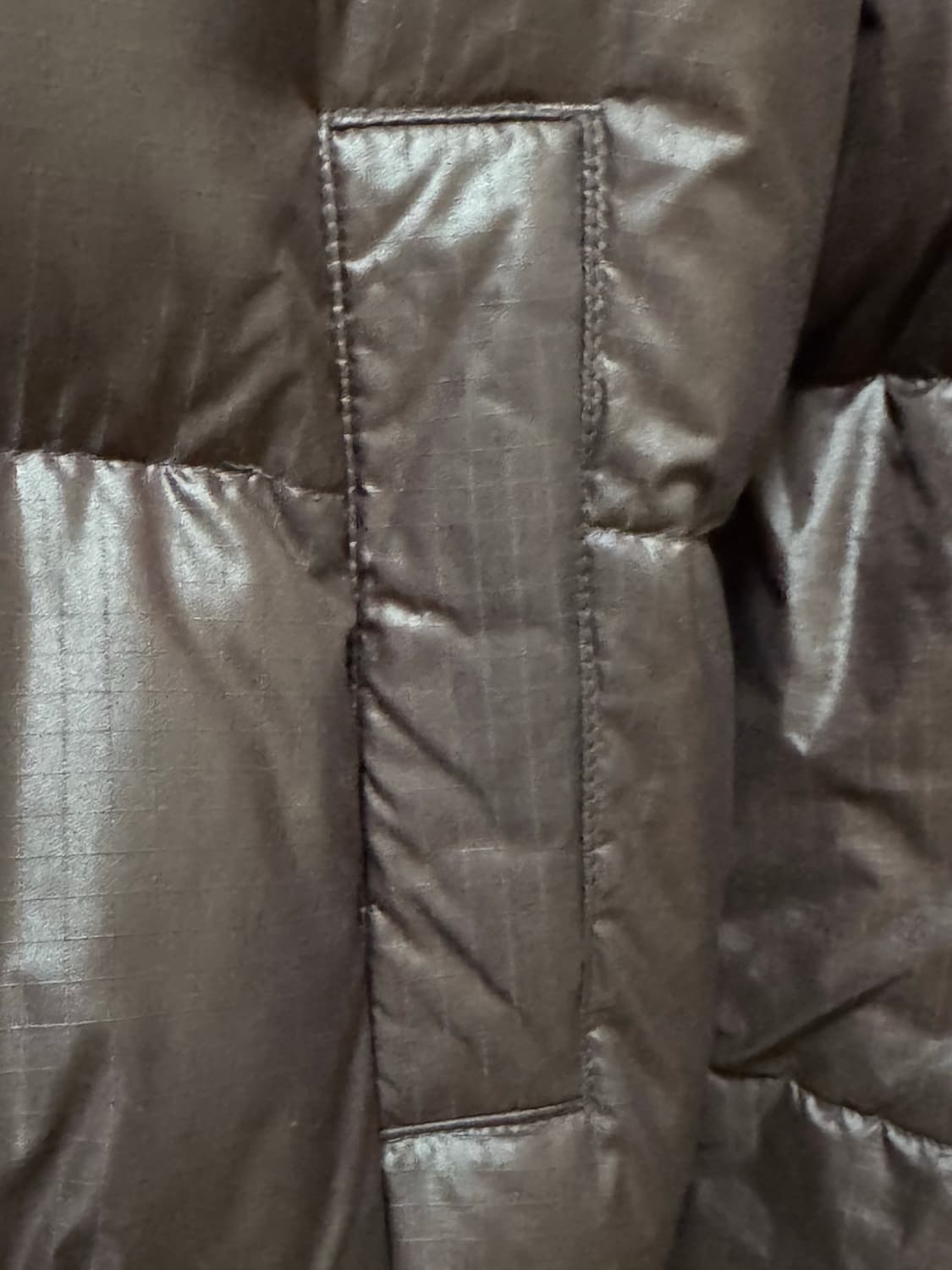 노스페이스 화이트라벨 여성 숏패딩 코코아 브라운 M90 상품이미지3