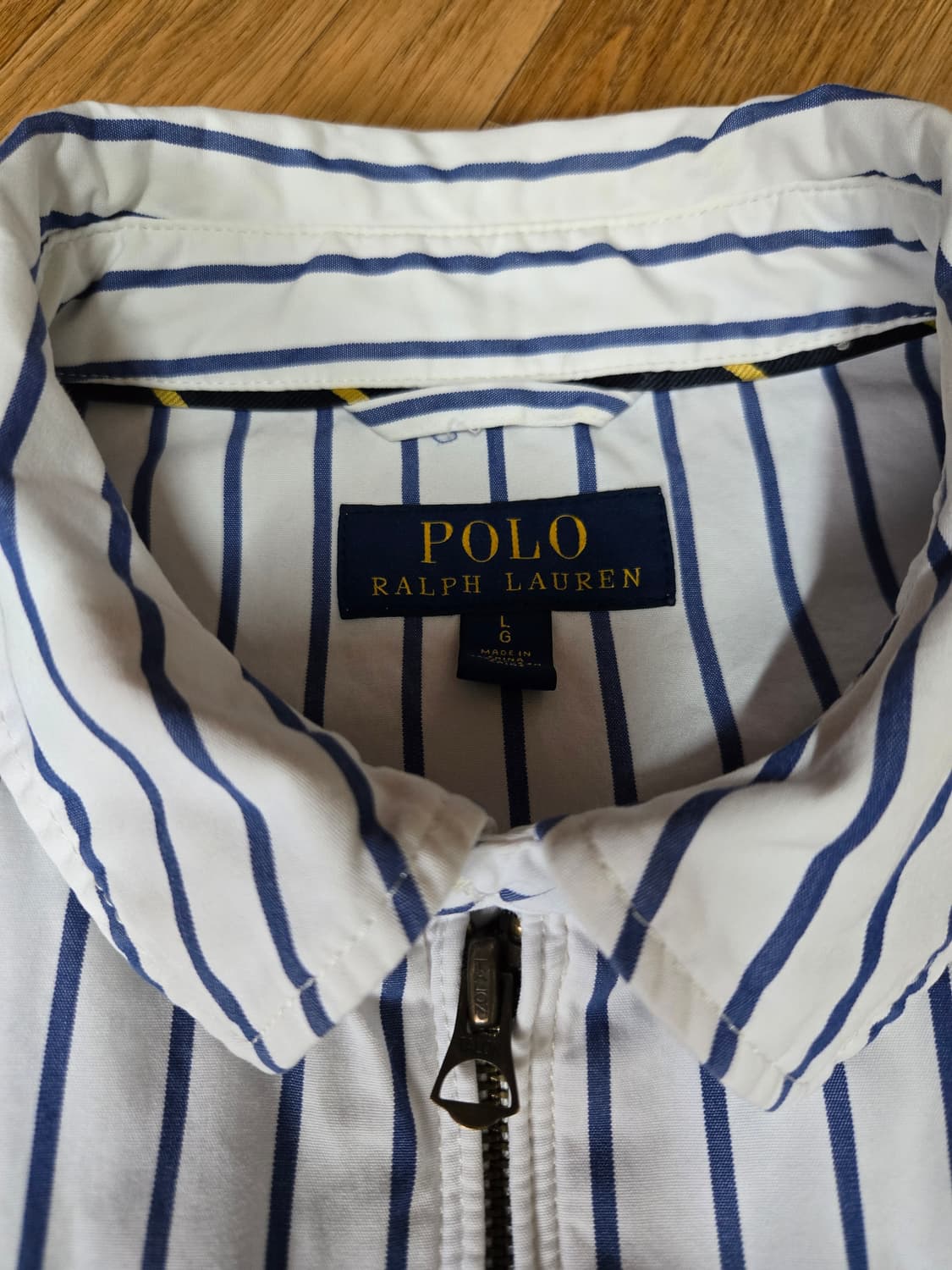 폴로 랄프로렌 정품  남성 스트라이프 블루종 상품이미지6
