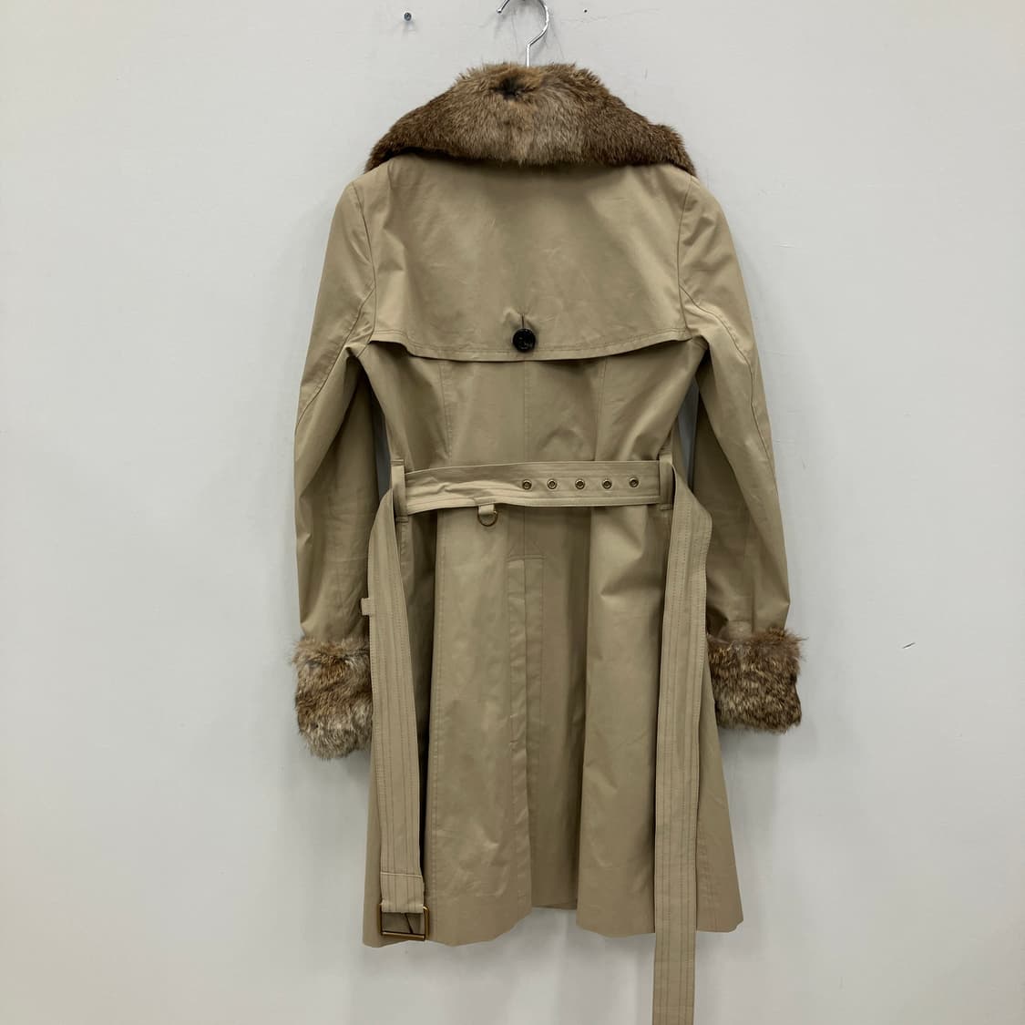 버버리 블루라벨 더블 브레스트 트렌치 코트 36 상품이미지2