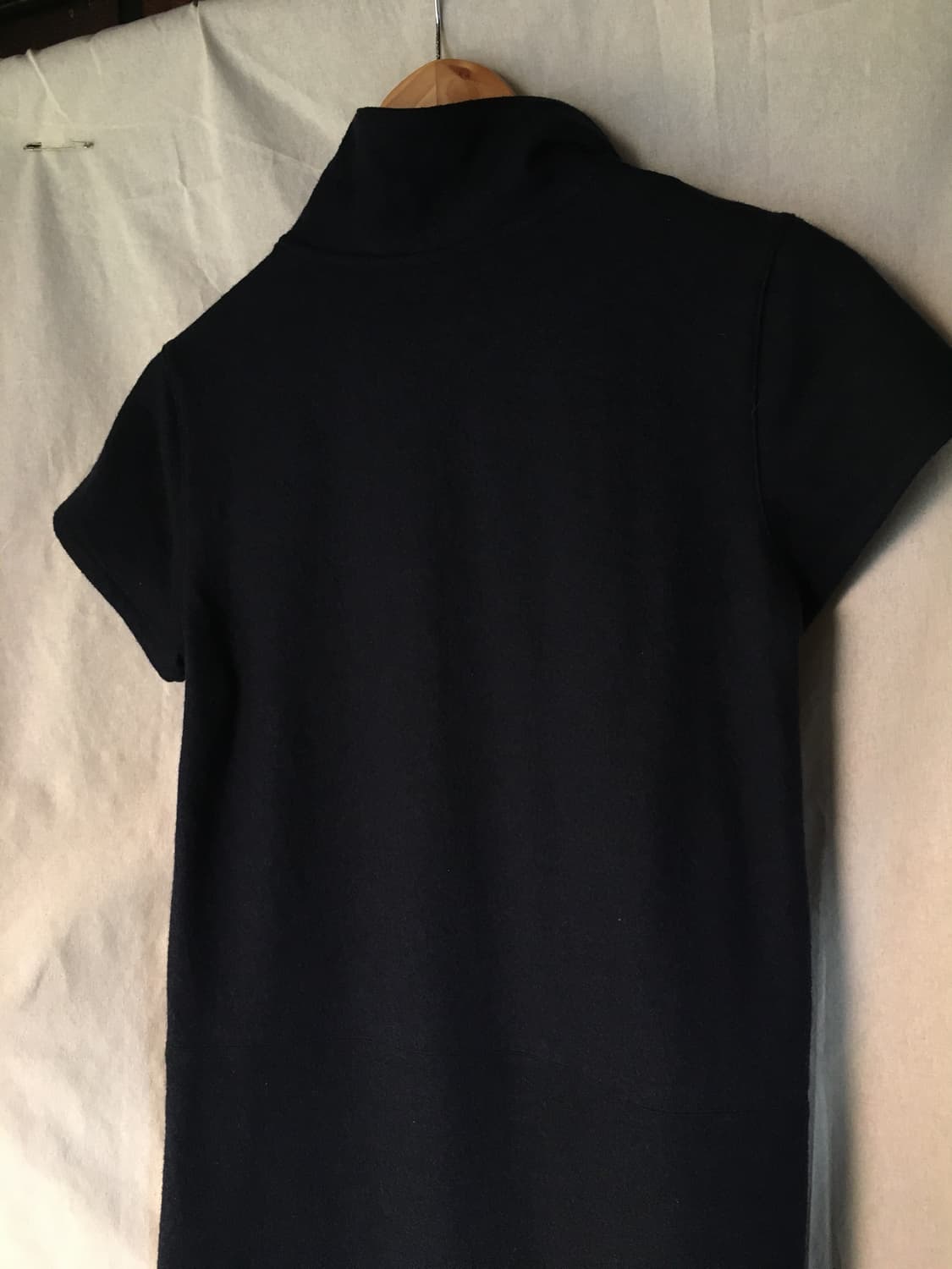 엔조블루스 하이넥 미니드레스(navy) 상품이미지8