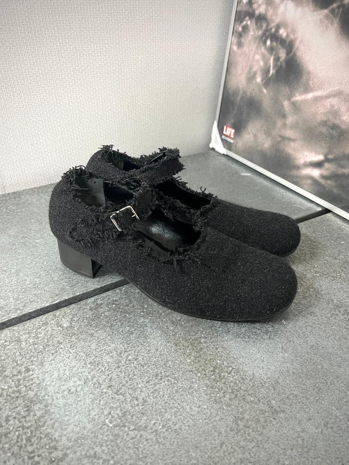 COMMEdesGARCONS tricot-TWEED MARY JANE S 상품이미지4