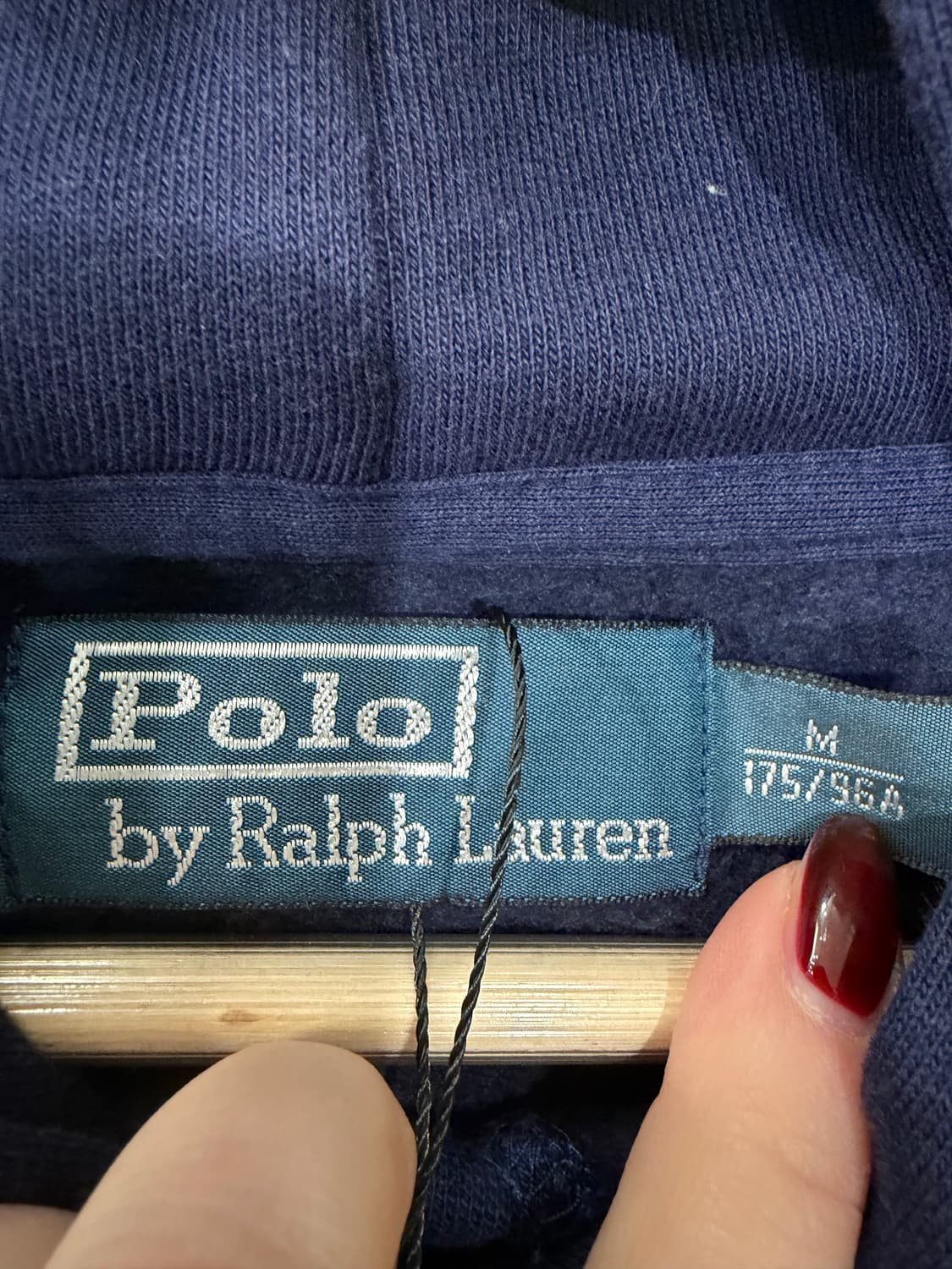 40. 폴로 빅포니 네이비 후드티 상품이미지2