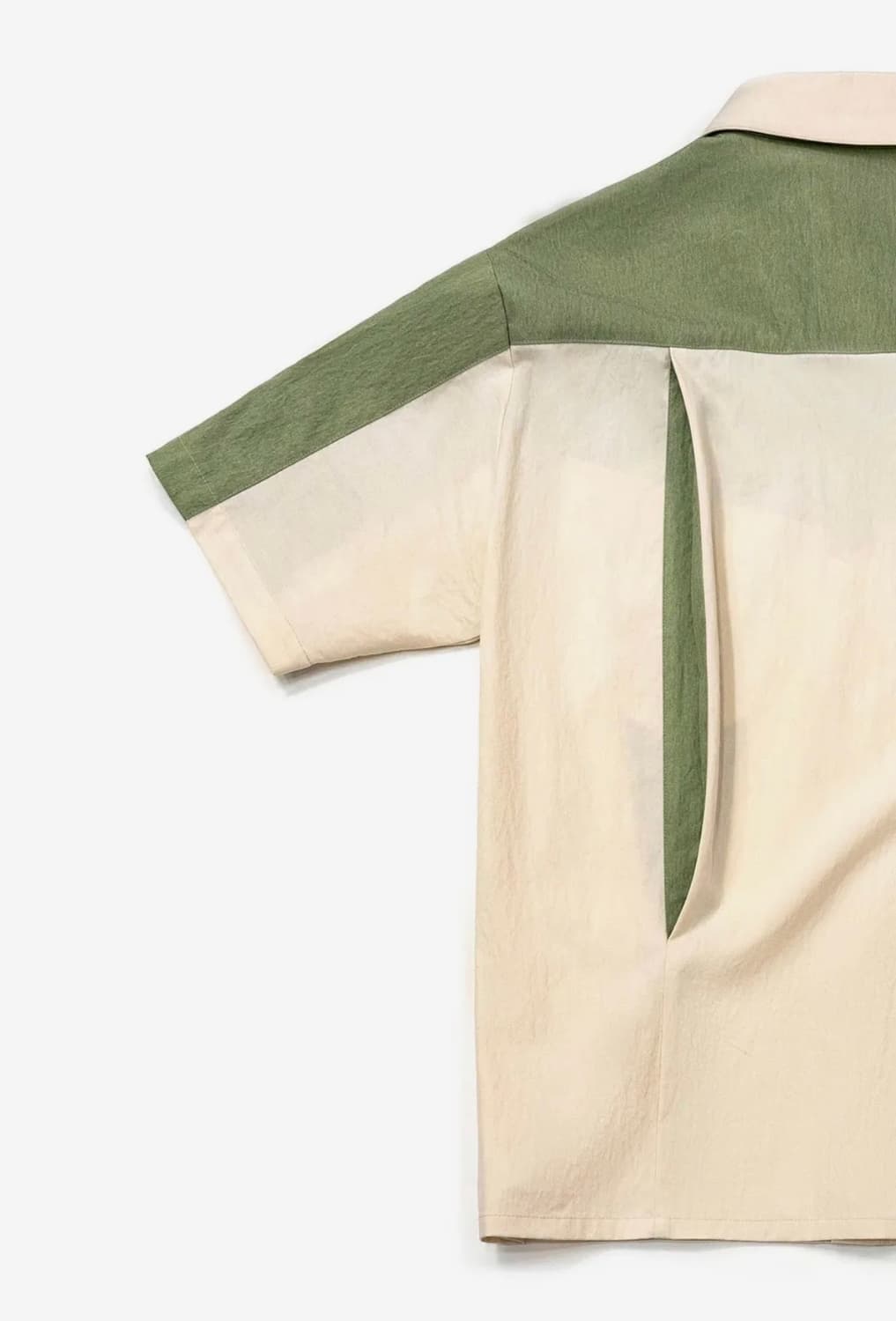 2) 이외들 토끼풀 패치 볼링셔츠 그린 상품이미지5