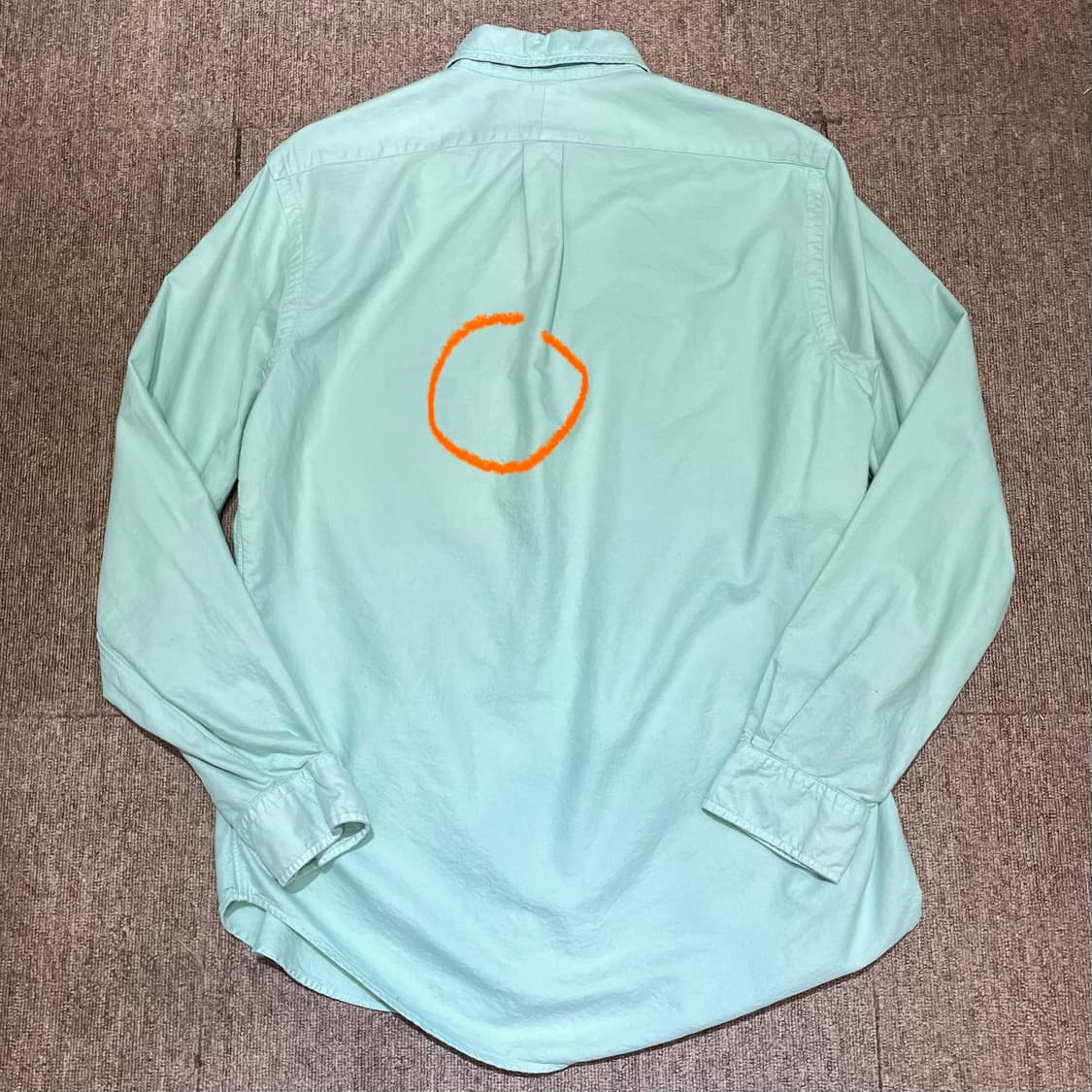 (M) POLO 폴로 랄프로렌 솔리드 셔츠 클래식핏 상품이미지3