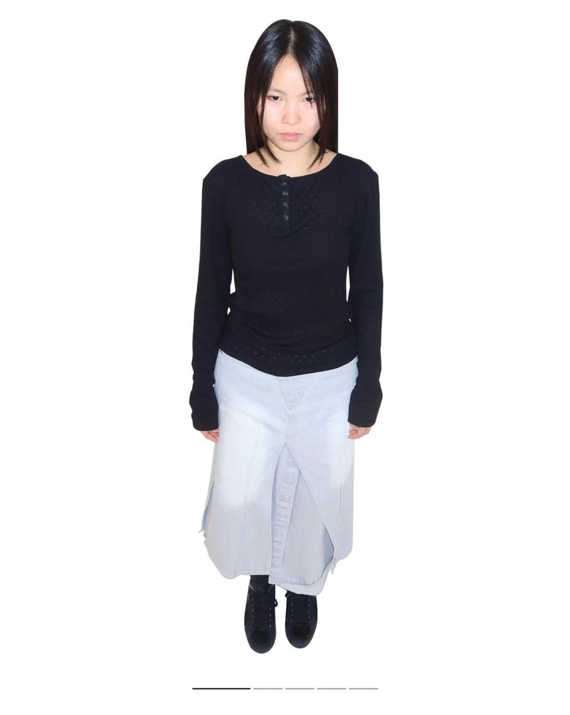 오들리워크샵 odlyworkshop 헨리넥 슬리브 상품이미지1