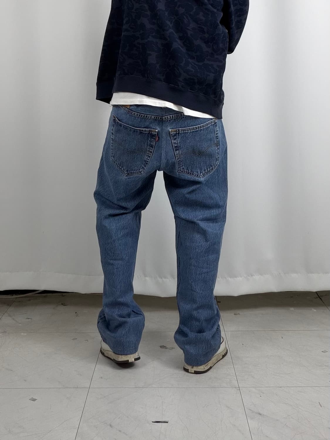 a216) 33 리바이스 501 중청 상품이미지1