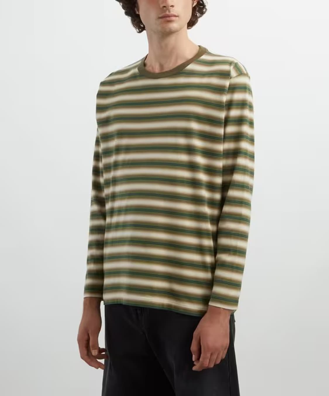 AURALEE — Gradient Stripe Jersey L/S Tee 상품이미지4