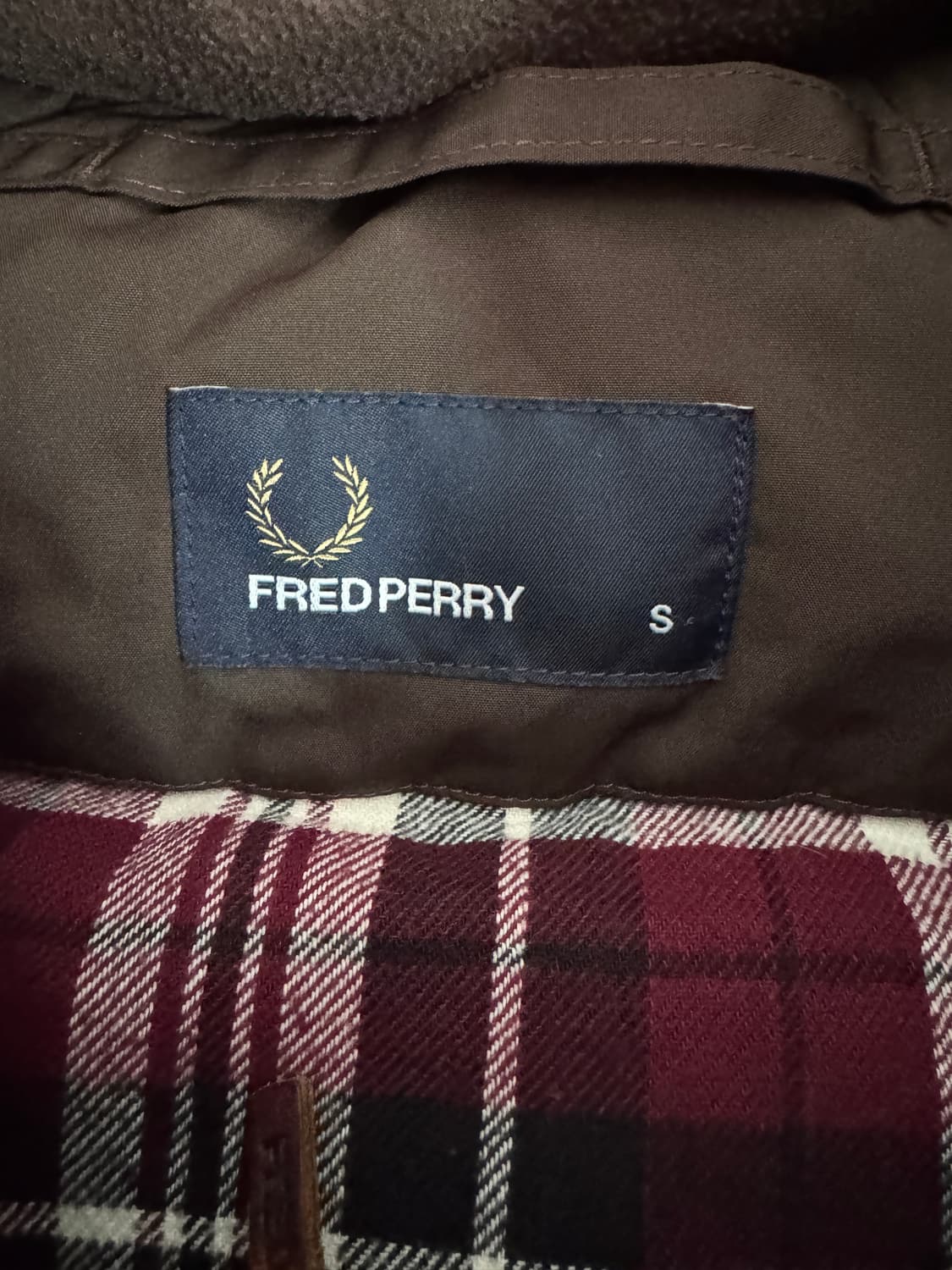 프레드페리 코코아 후드 다운 패딩 여성도착용가능!! 상품이미지4