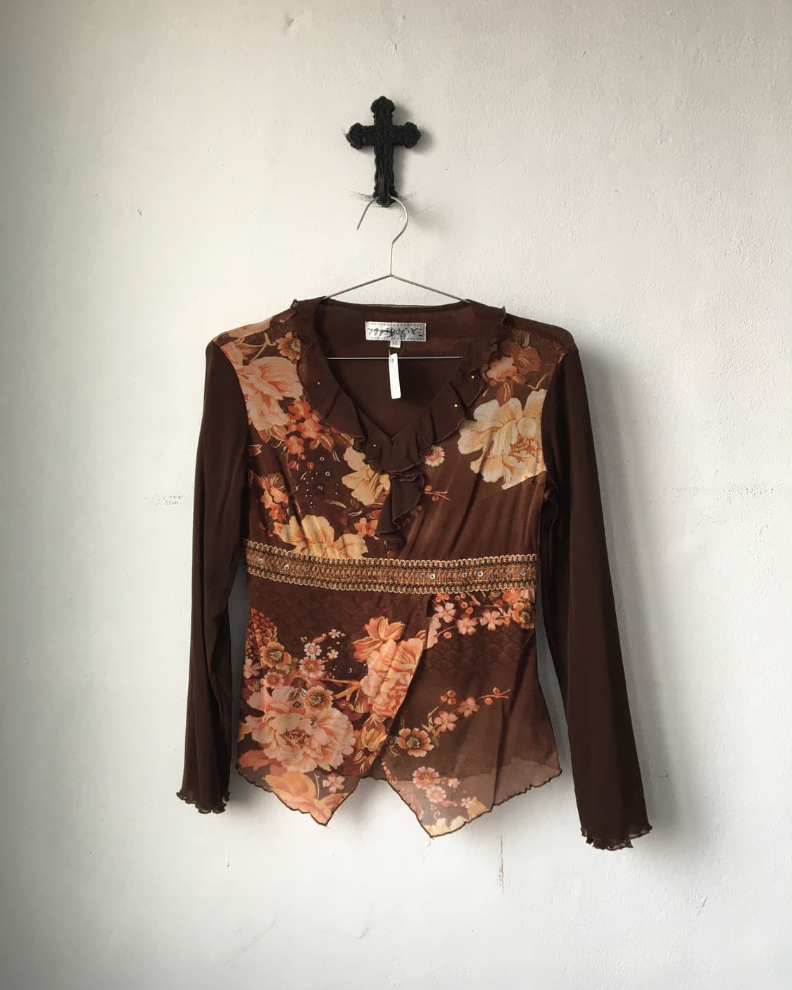 Flower pattern fairy mood sleeve 상품이미지2