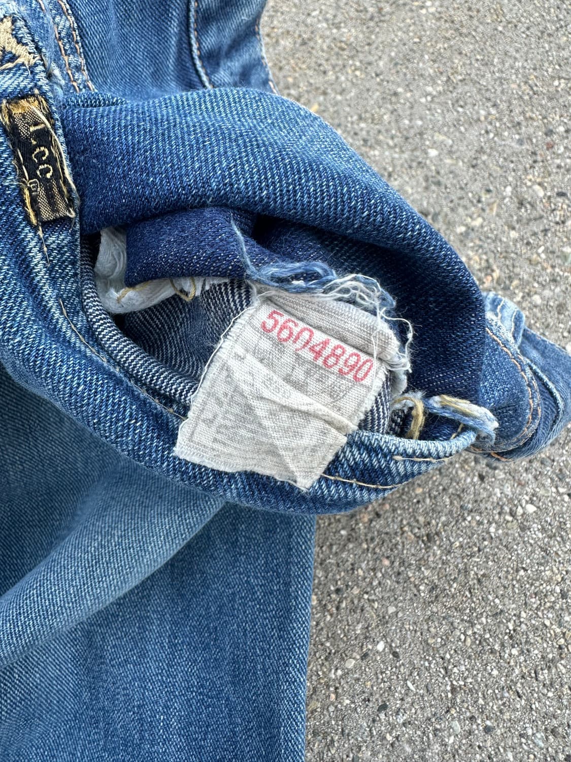 1960s LEE 101Z FULL SELVEDGE DENIM PANTS 상품이미지10