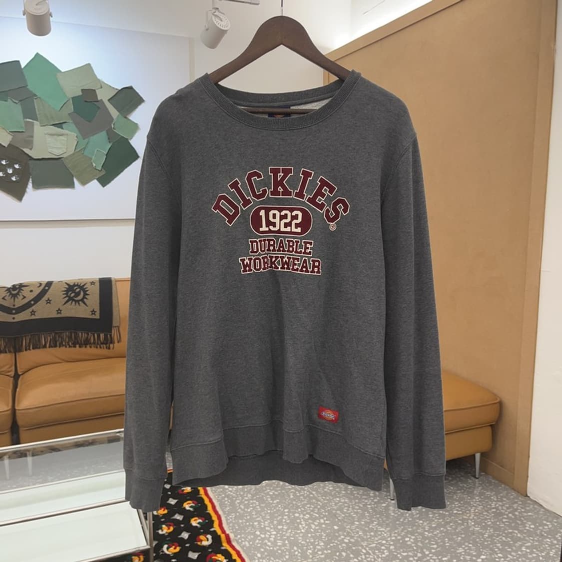 디키즈 올드스쿨 빈티지 약기모 맨투맨 스웻셔츠 XL C06882 상품이미지3