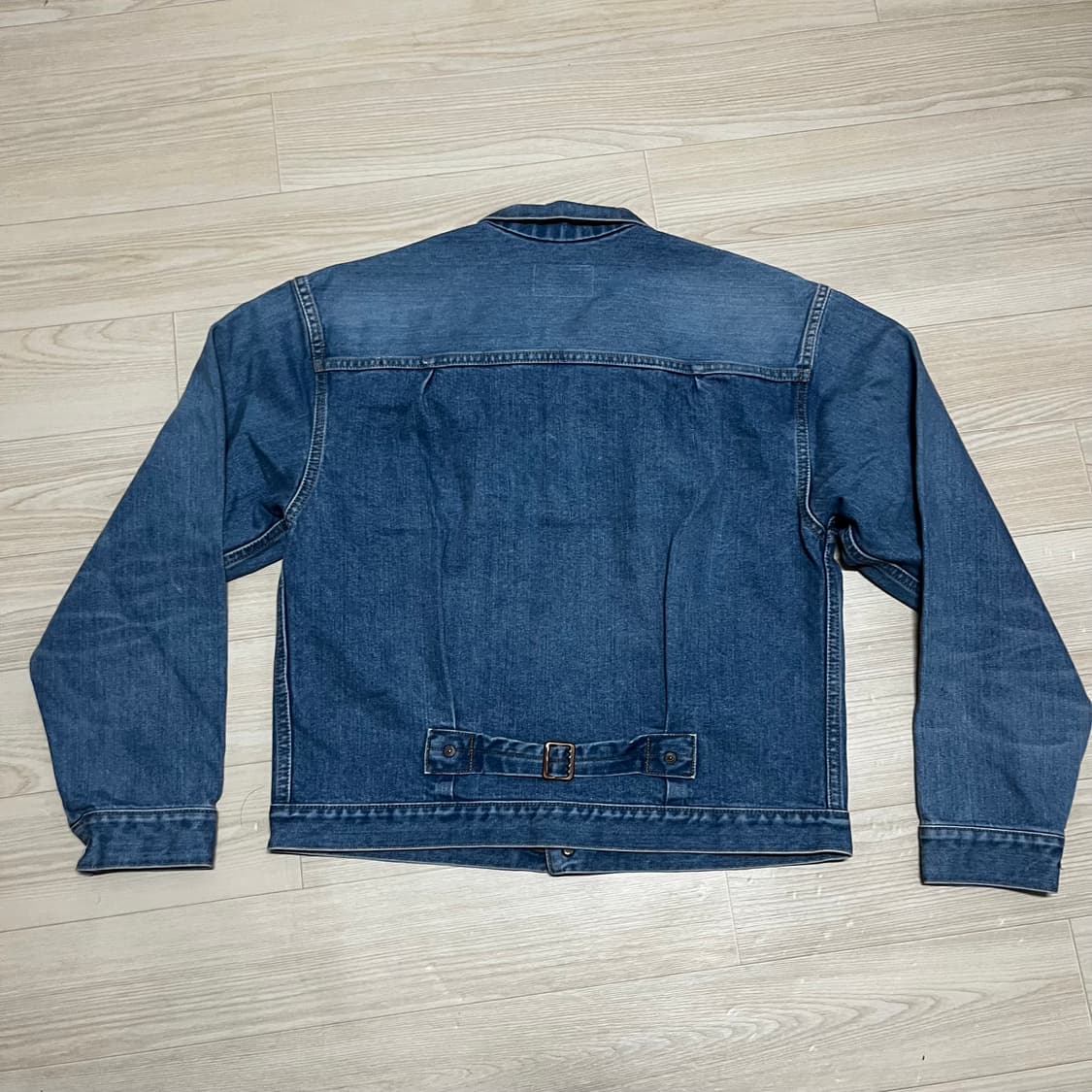 새상품] 시오타 1세대 데님 자켓 42 라이트 블루 상품이미지5