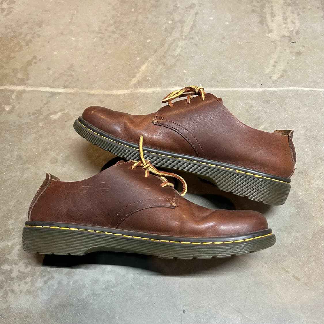 260) 닥터마틴 엘스필드 브라운 구두 워커 상품이미지4