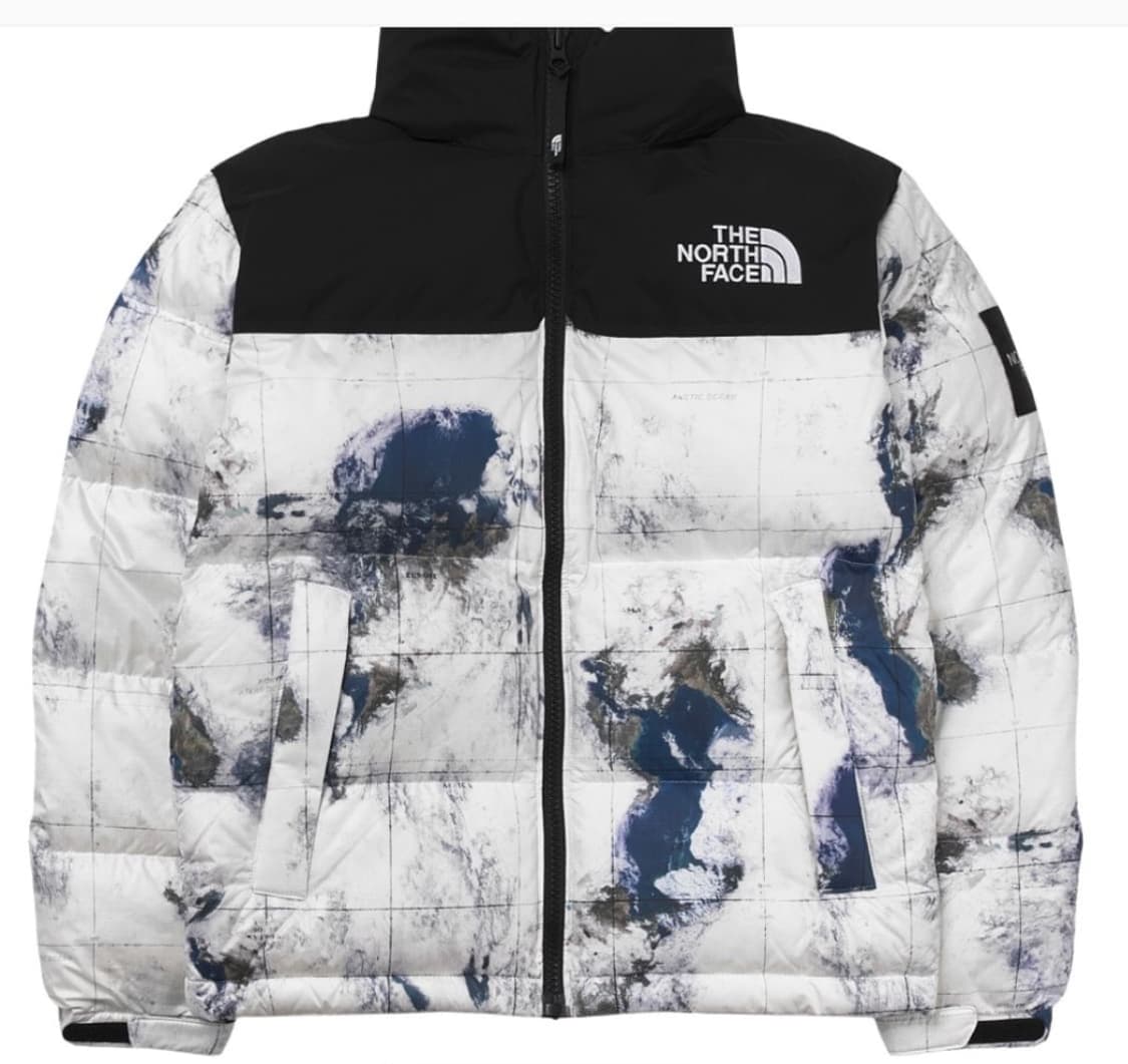 노스페이스 눕시 지구패딩 상품이미지1