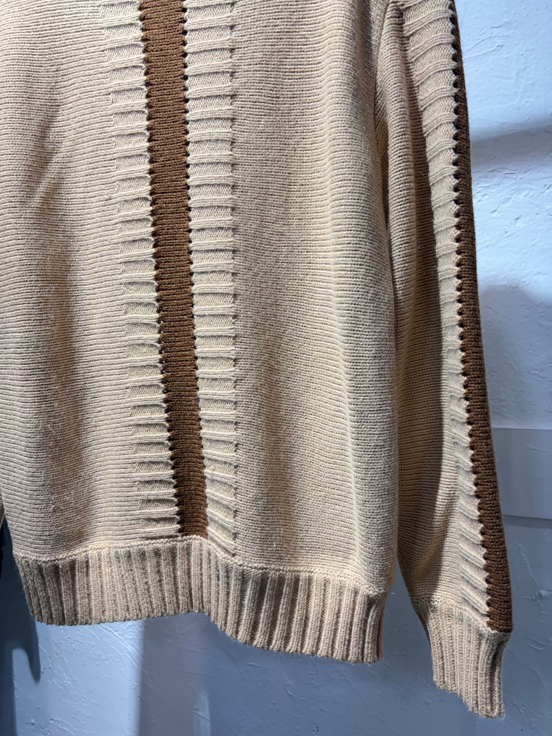 90s Courreges homme 꾸레쥬 옴므 울 니트 상품이미지8