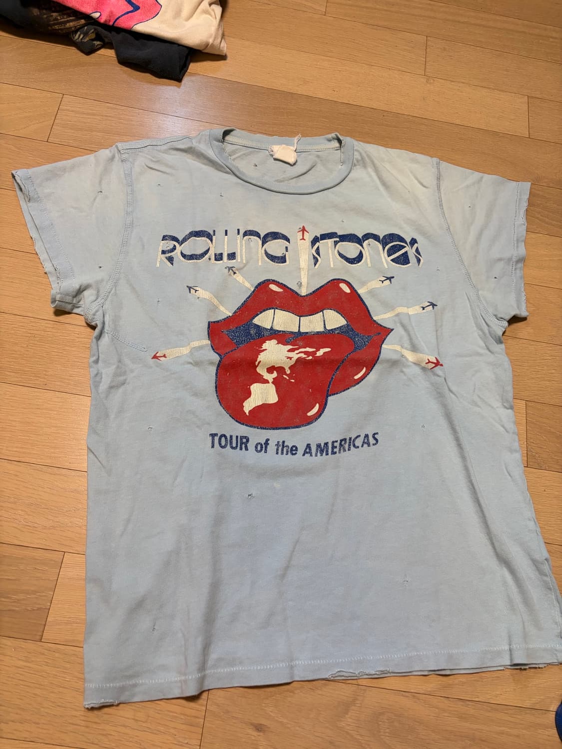 메이드원 반팔 롤링스톤즈 tour of the Americas  상품이미지1