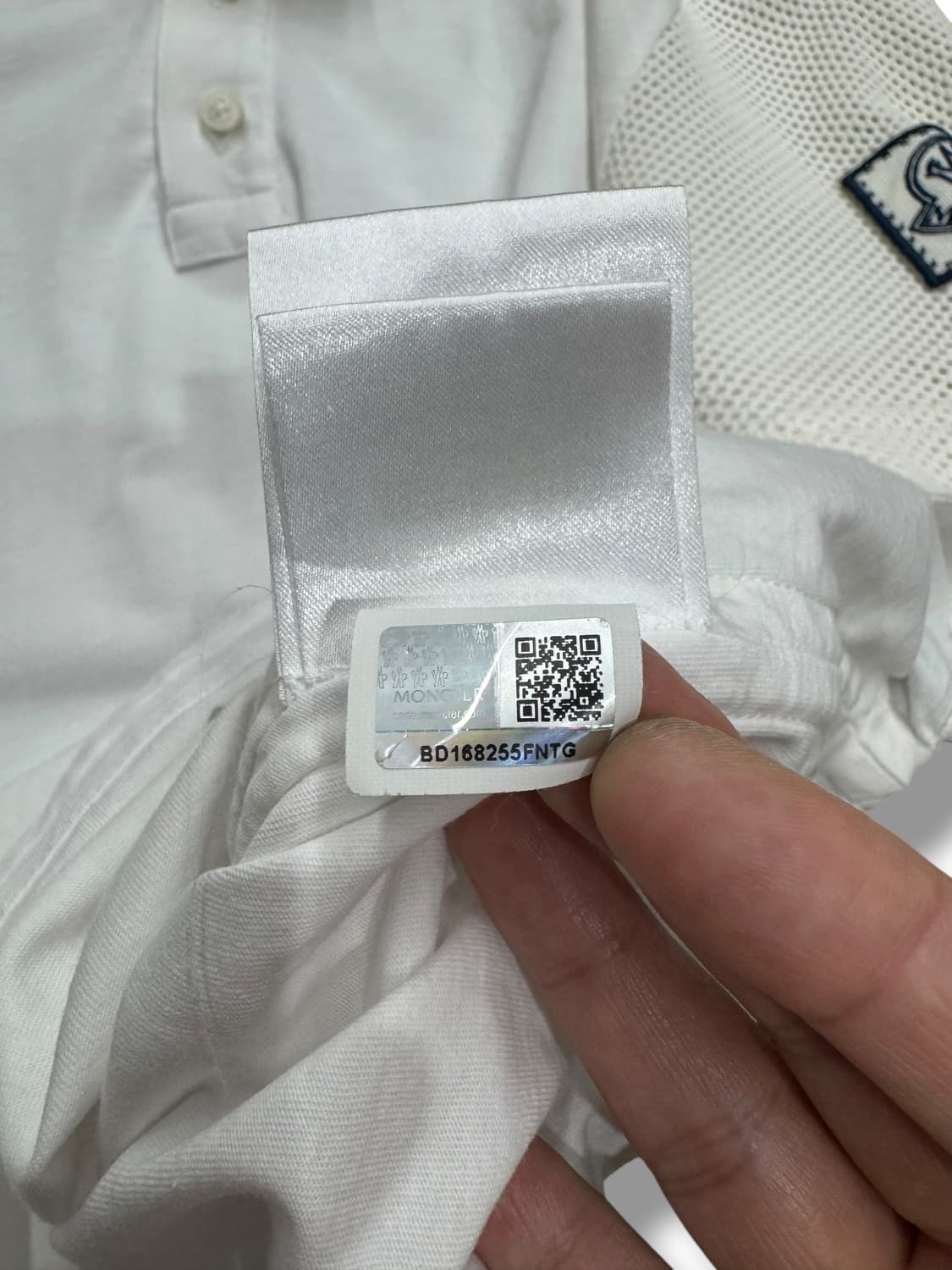 몽클레어 감마블루 카라 티셔츠 made in ITALY (M)  상품이미지8