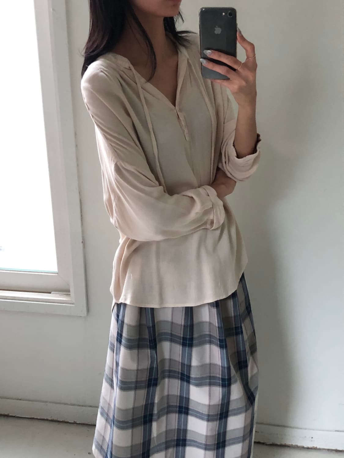 일본빈티지 후디 롱슬리브 상품이미지5