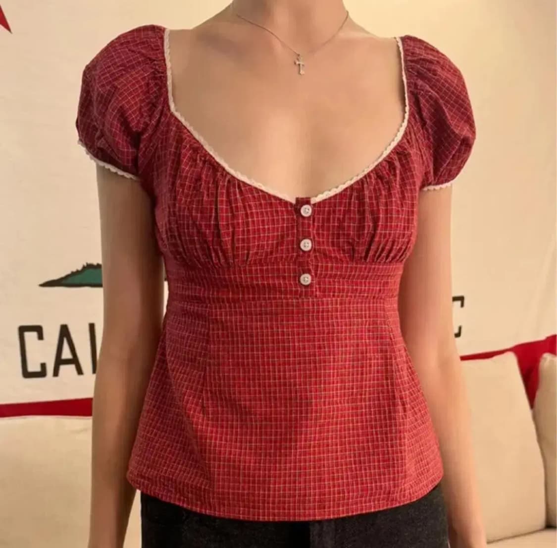 브랜디멜빌 블레어 블라우스 반팔 상품이미지2