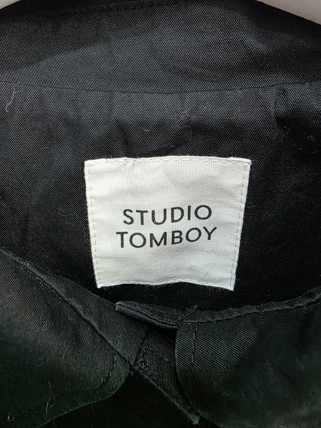 스튜디오 톰보이 여성 트렌치 반코트 상품이미지3