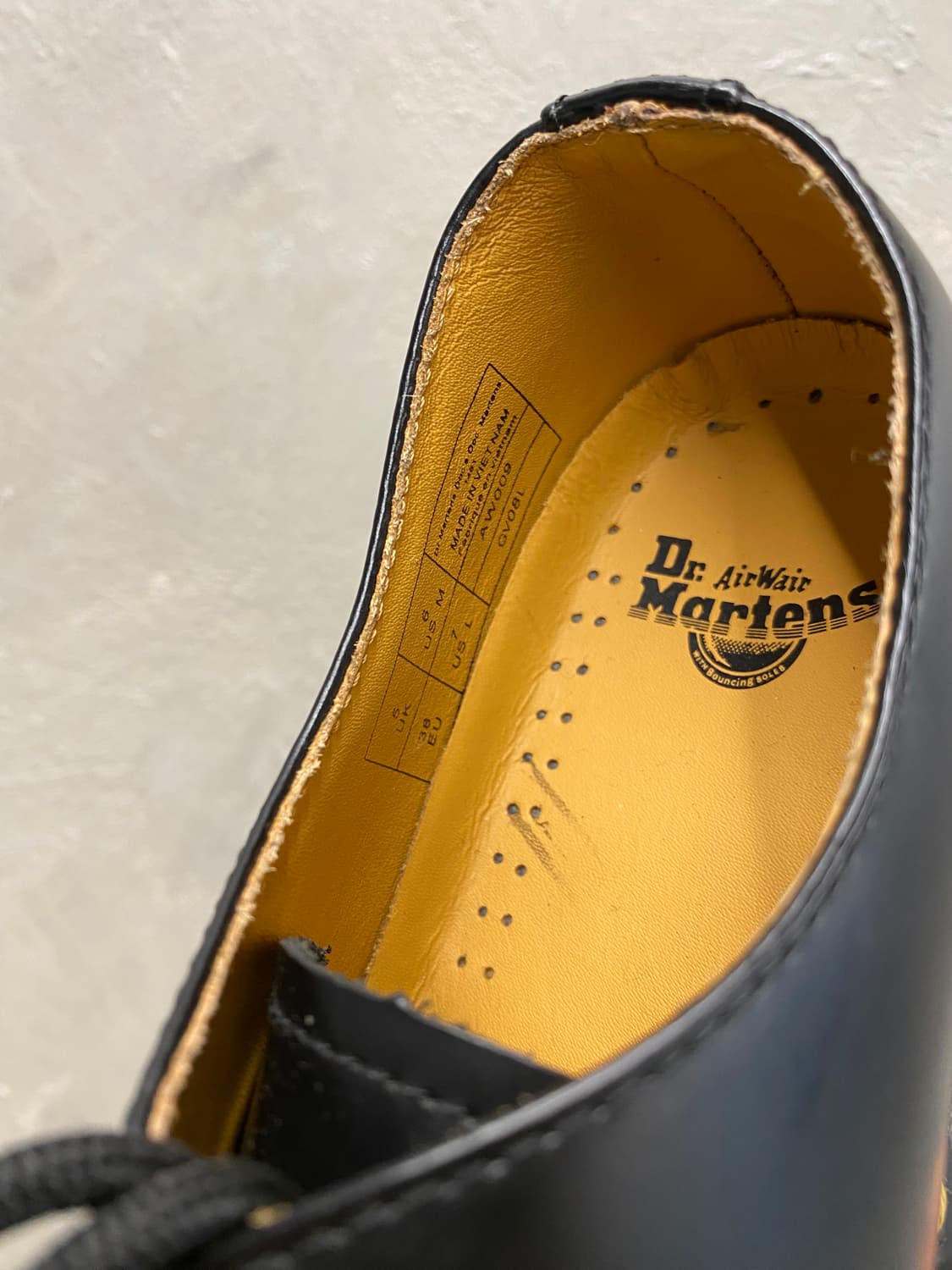 [240] Dr.Martens 1461 스무스 블랙 더비슈즈 상품이미지10