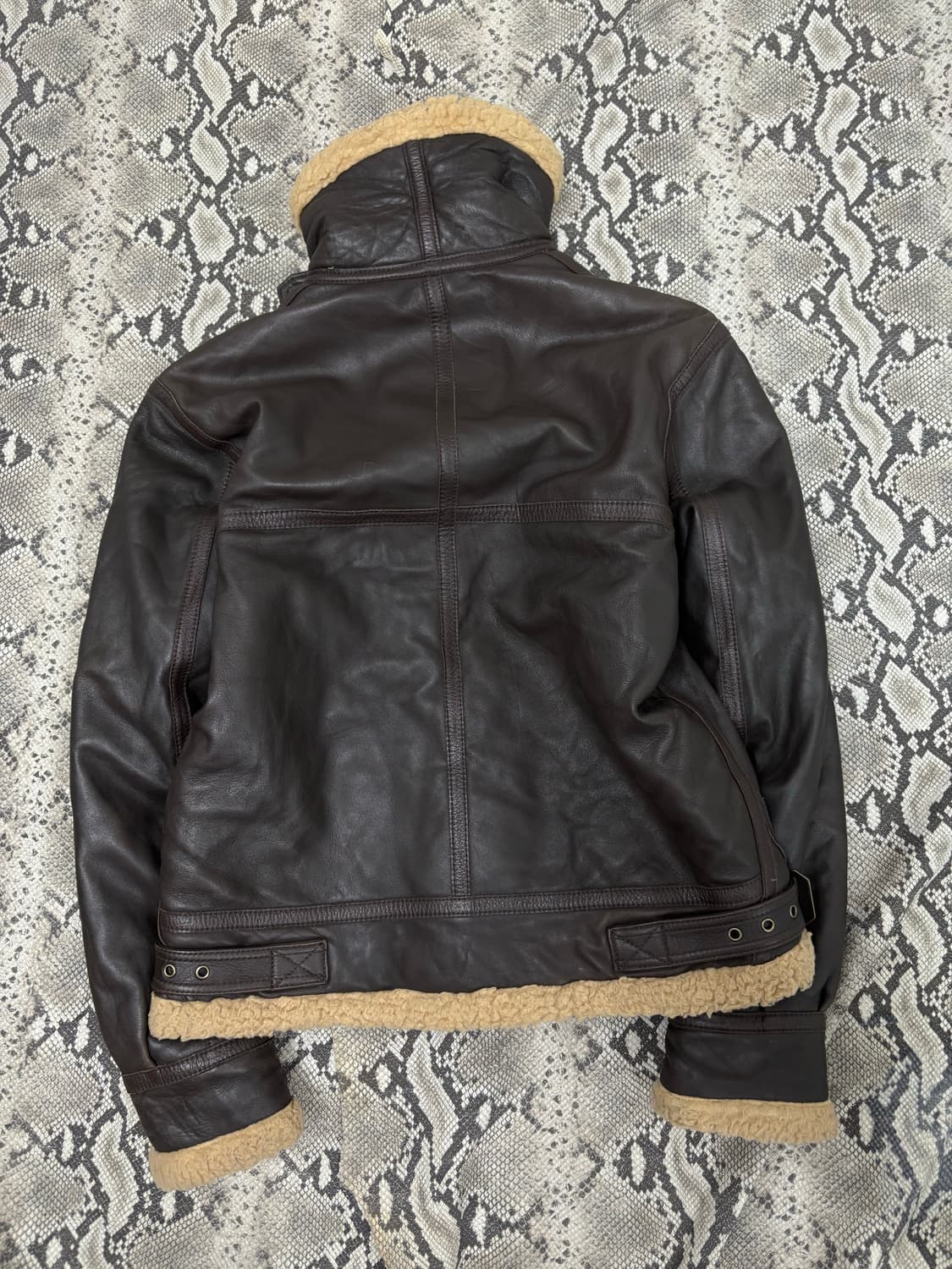 [AVIREX  LTD B-3]Leather Flight Jacket 상품이미지8