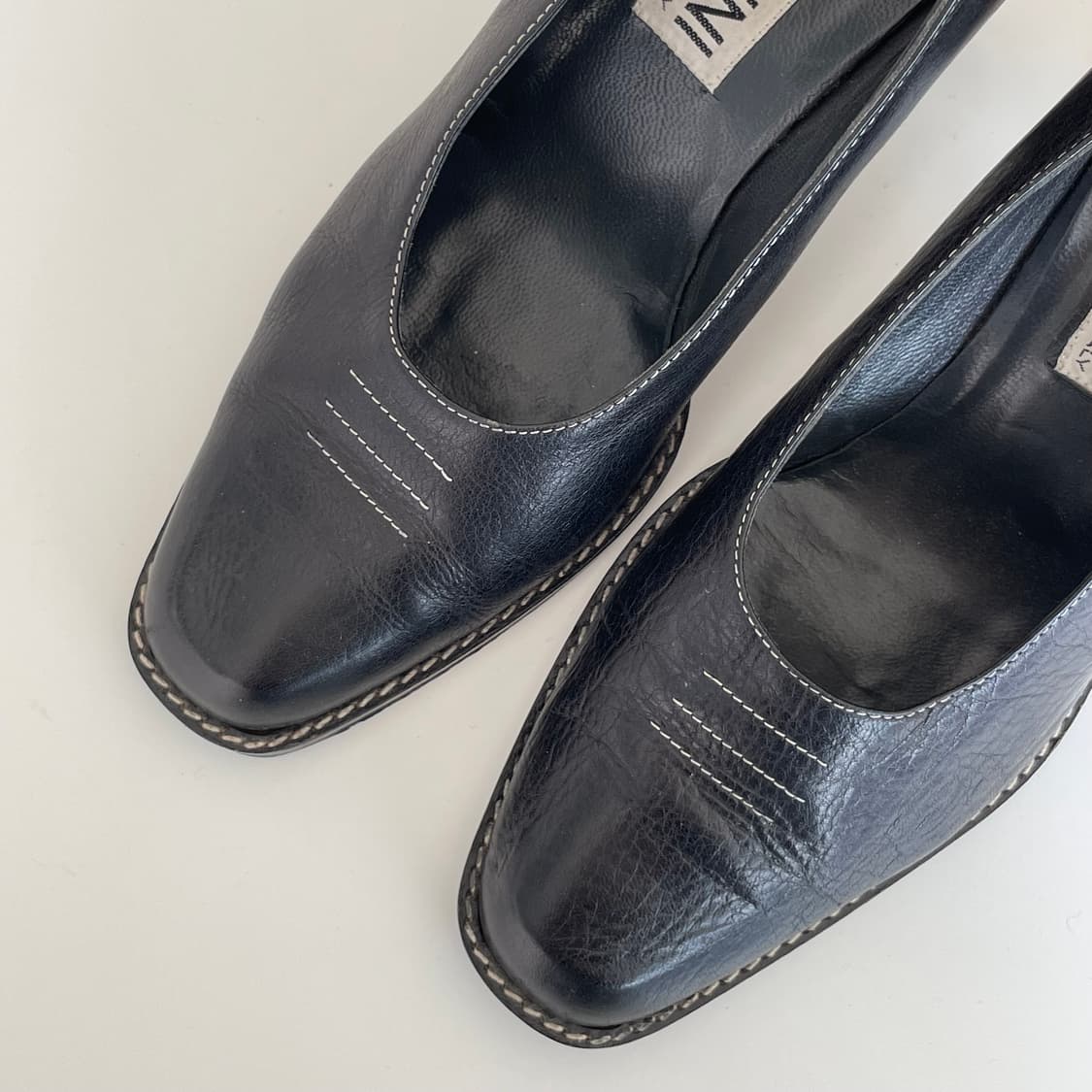 IACOPINI stitch pumps heel 상품이미지1