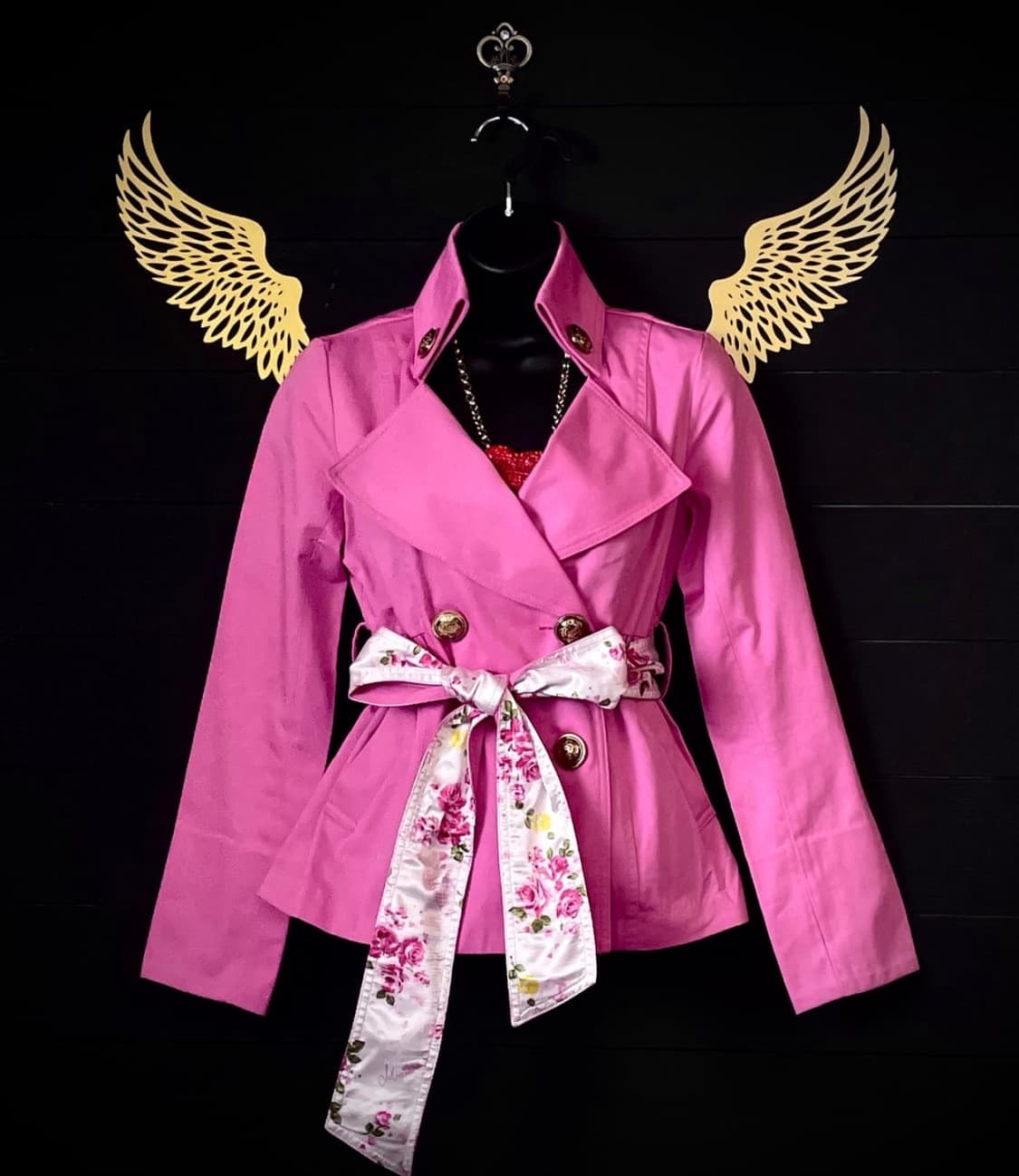 마즈 데드스탁 핑크 분홍색 자켓 코트 mars 상품이미지1