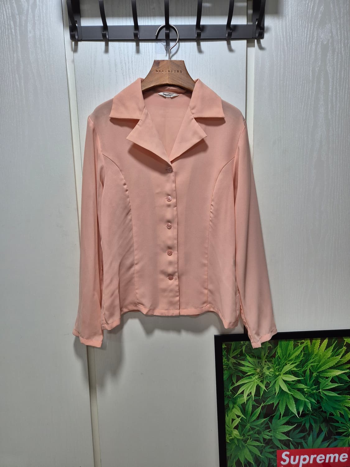(세일)JPN VTG. 블라우스 인디핑크 상품이미지1