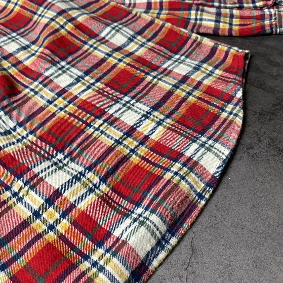 WOOLRICH 울리치 빈티지 체크패턴 플란넬 코튼 셔츠 A00343 상품이미지8