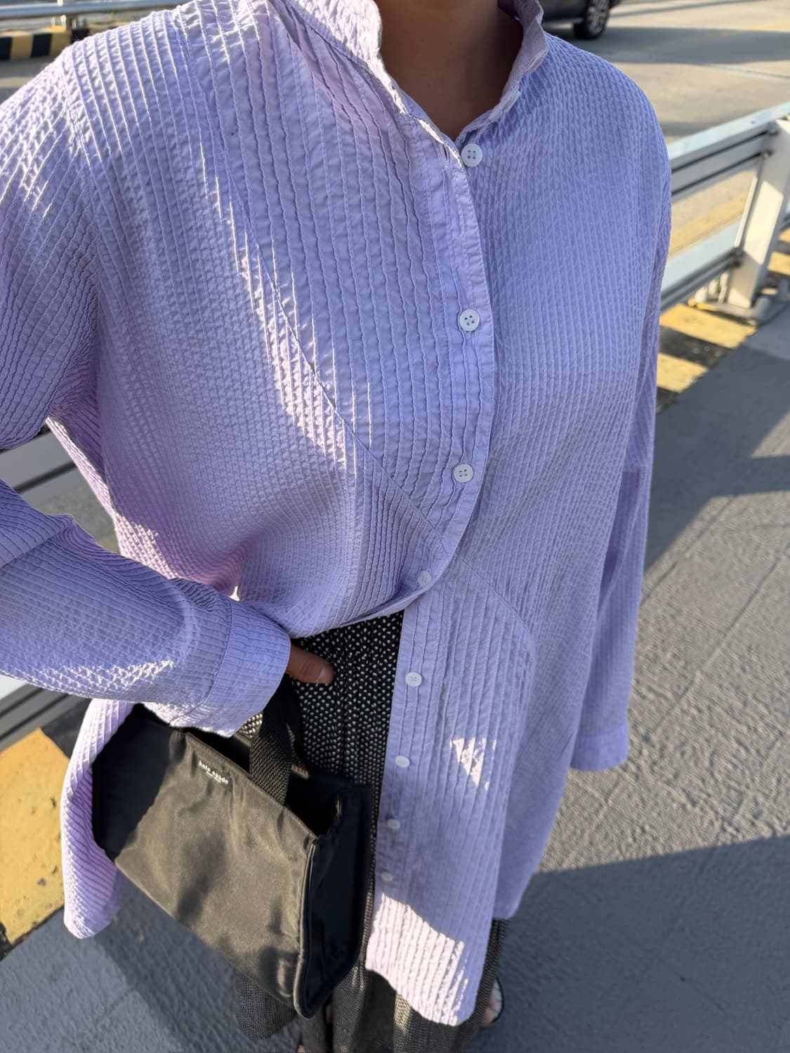 YACCOMARICARD Pintuck Shirt Dress 상품이미지2