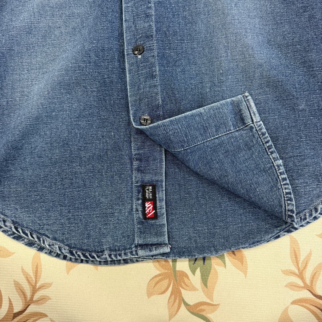 (L)00s 마자 플라자 MAJAH FLAVAH 데님셔츠 상품이미지3