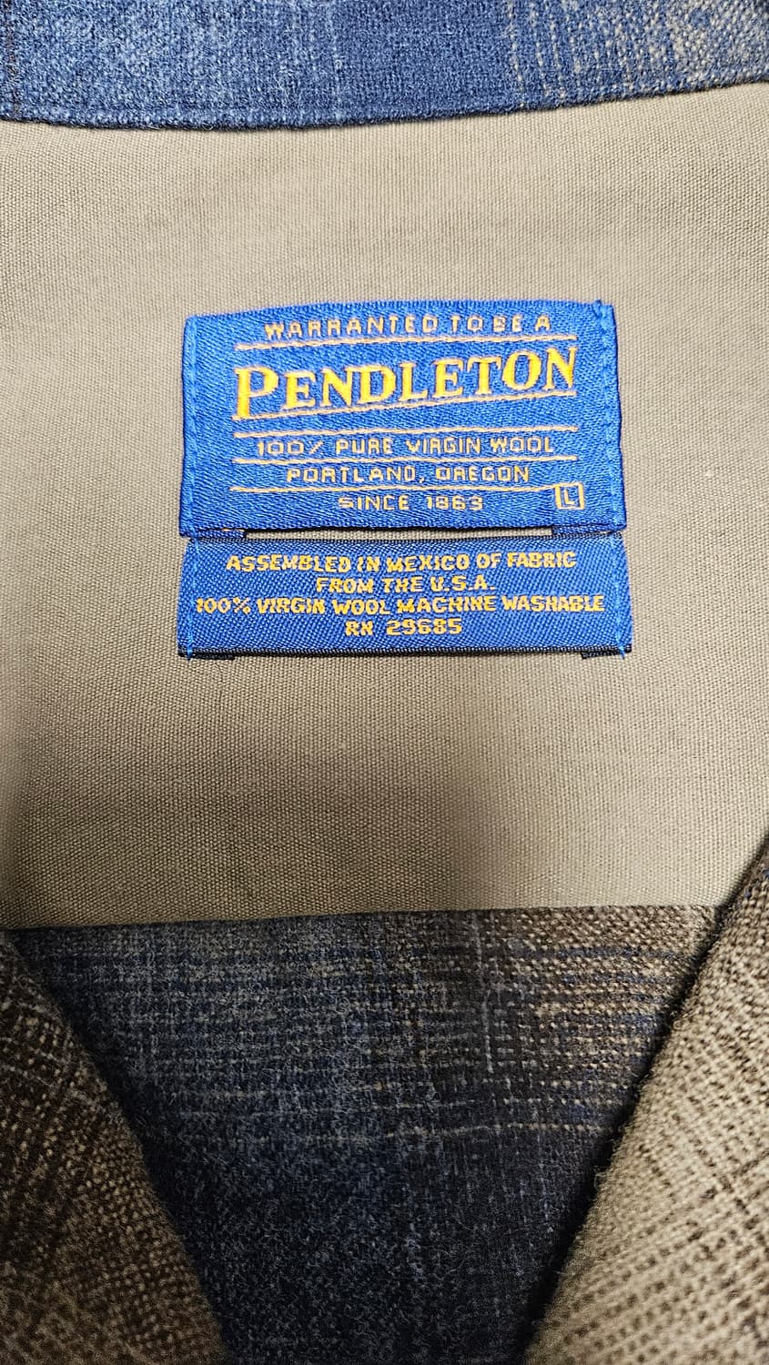 펜들턴 버진울100% 보드 셔츠 상품이미지3