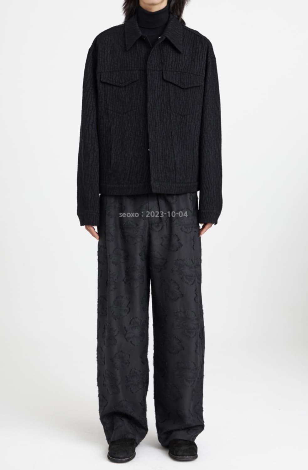 유스 자카드 트러커 m 상품이미지1