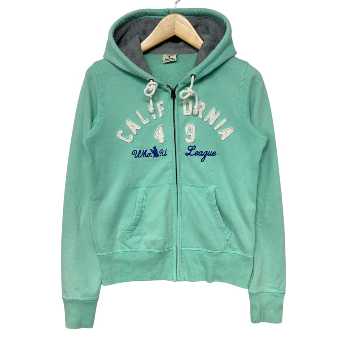 후아유 아치로고 후드집업  상품이미지1