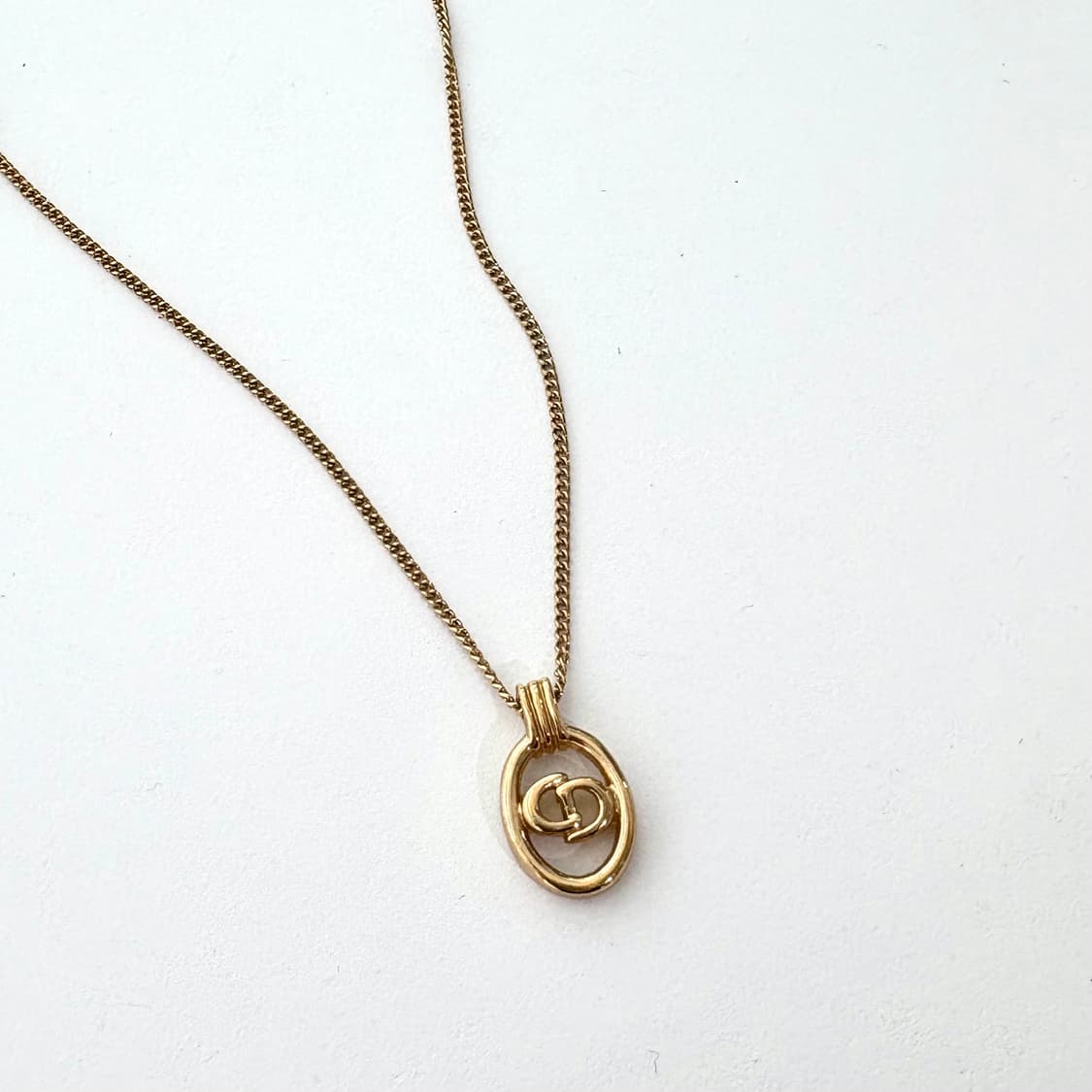 크리스찬 디올 CD 원형 팬던트 목걸이 상품이미지4