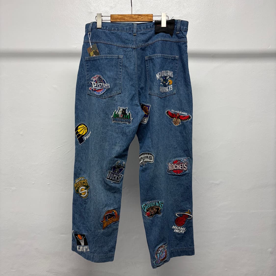 UNK NBA 패치데님 상품이미지2