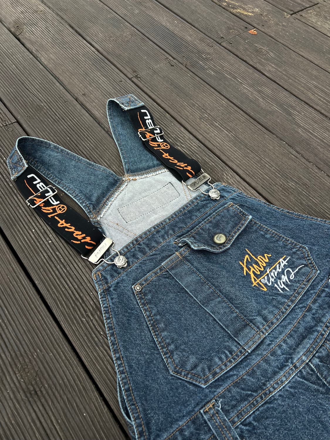 90s FUBU 오버롤팬츠 상품이미지2