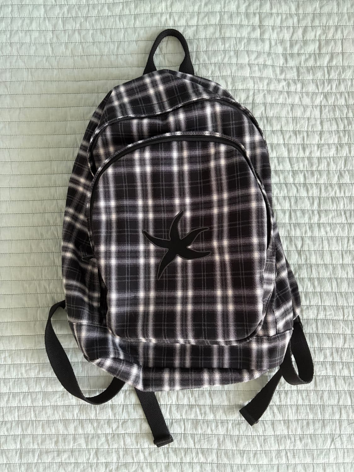 더콜디스트모먼트 체크 백팩 상품이미지2