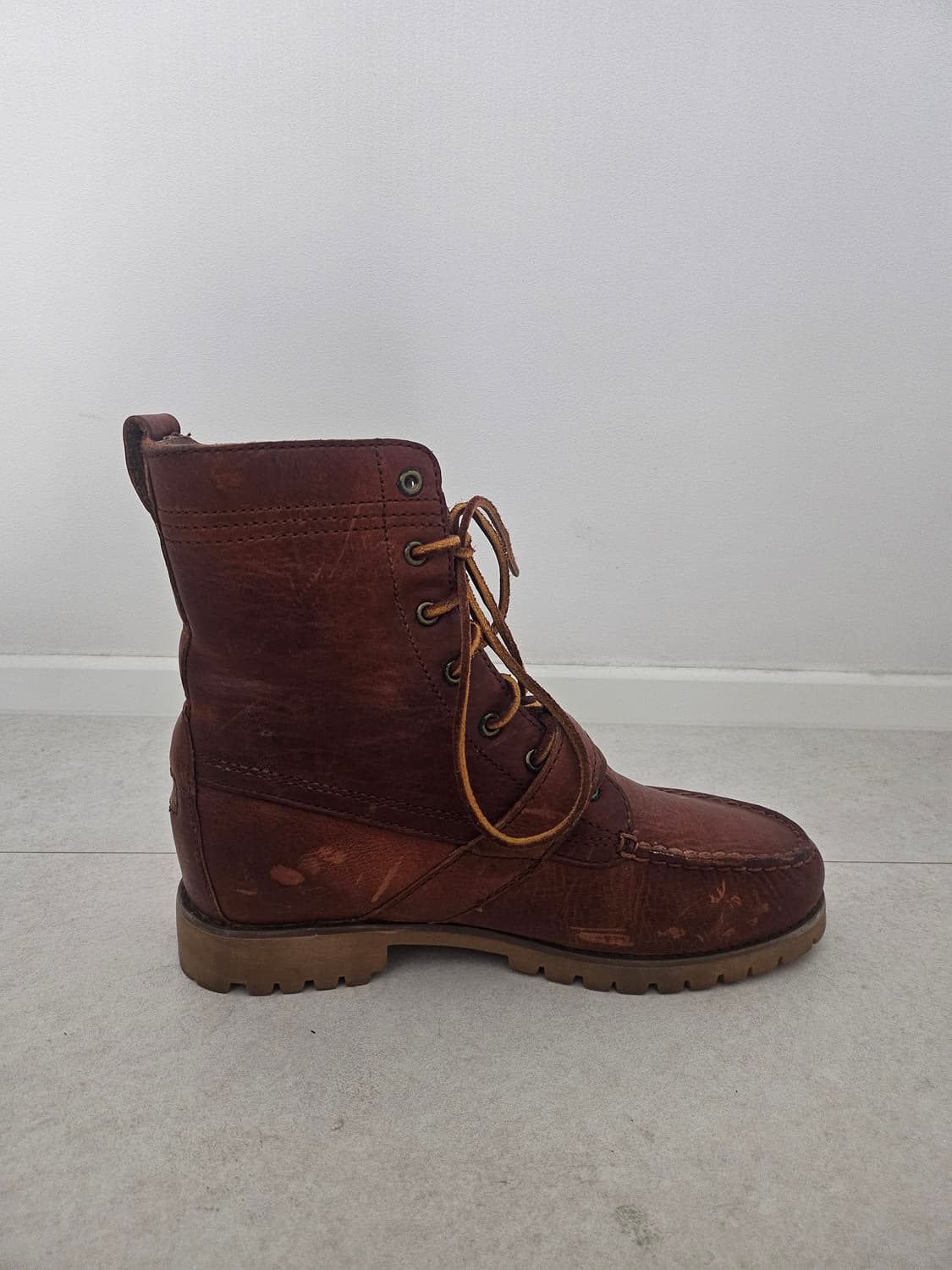 폴로 랄프로렌 레더 부츠 상품이미지3