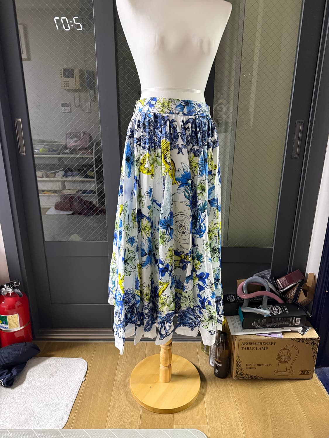 미샤 Michaa 플라워 프린트 롱 스커트 상품이미지3