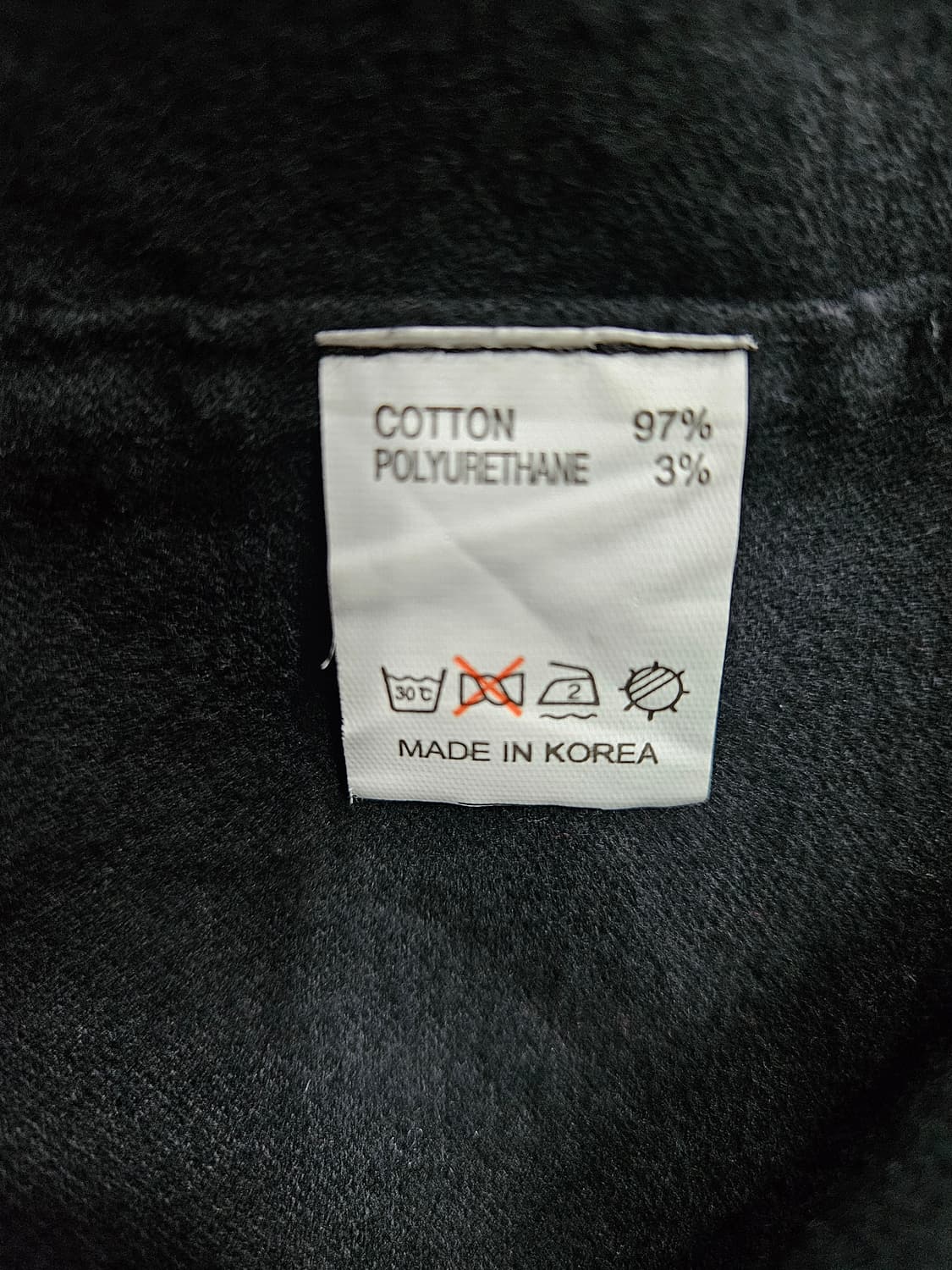 셉템버필름 자수 블랙 남성 오버핏 100~105 자켓  상품이미지10