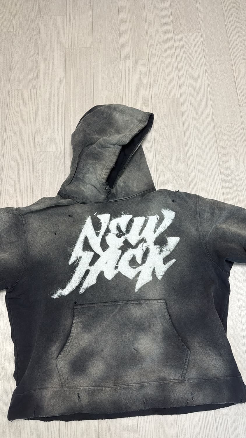 [카미야] Destroyed Printed Hoodie 후드 kamiya 상품이미지2