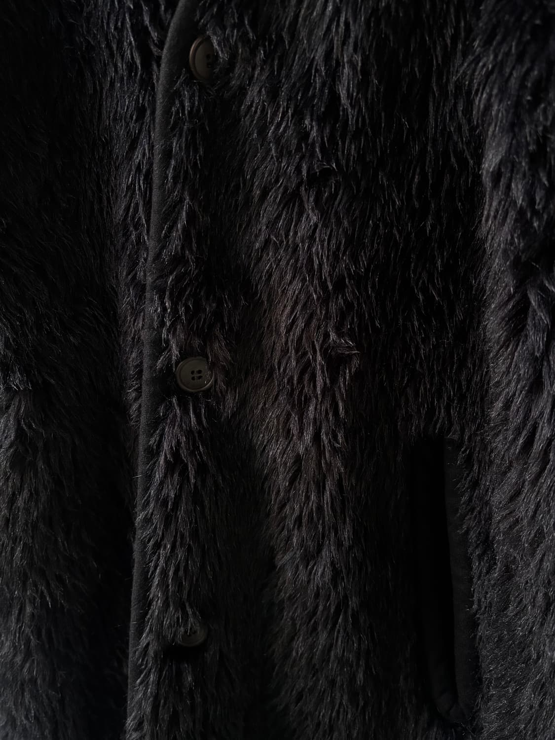 꼼데가르송 옴므 플러스 퍼 롱코트 상품이미지6