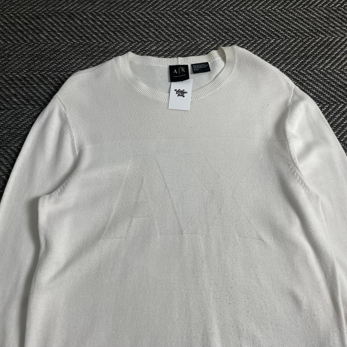 아르마니 아카이브 빅로고 박시핏 니트o 3446 상품이미지4